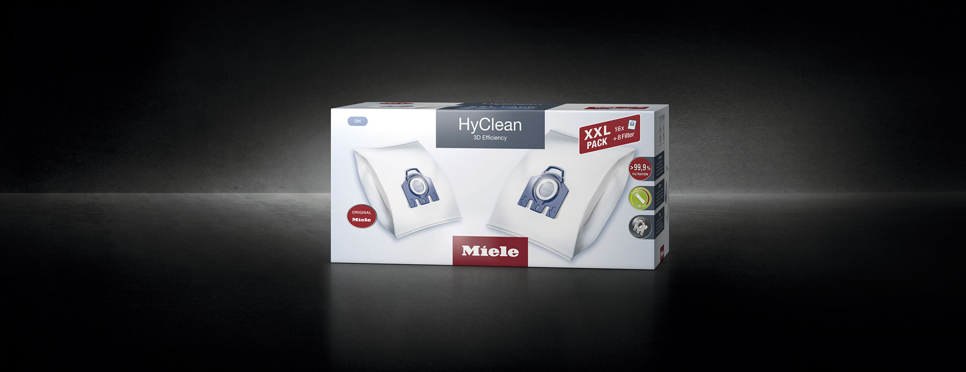 Комплект XXL мешков-пылесборников HyClean 3D Efficiency