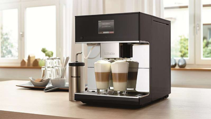 Новая отдельно стоящая кофемашина Miele серии CM7 - Техникамиеле.москва